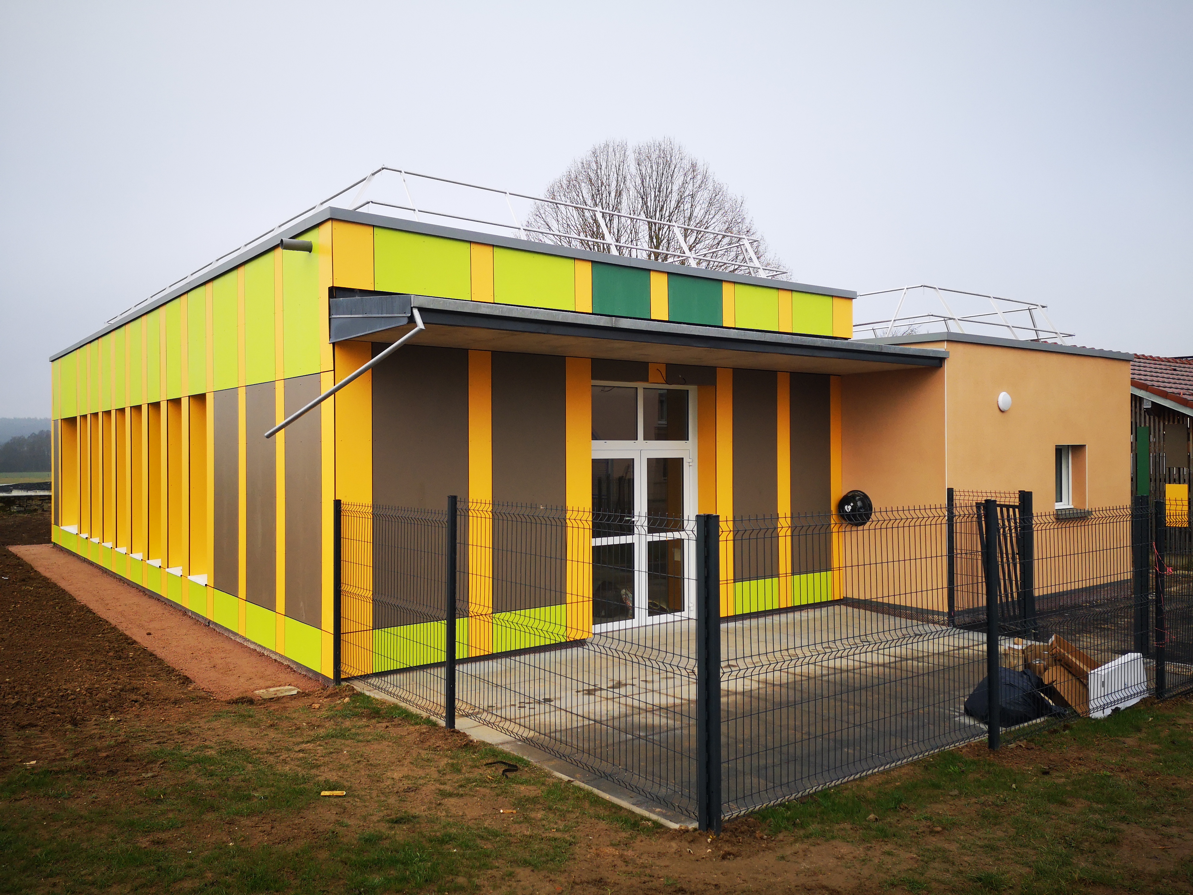 Nouveau bâtiment de cantine